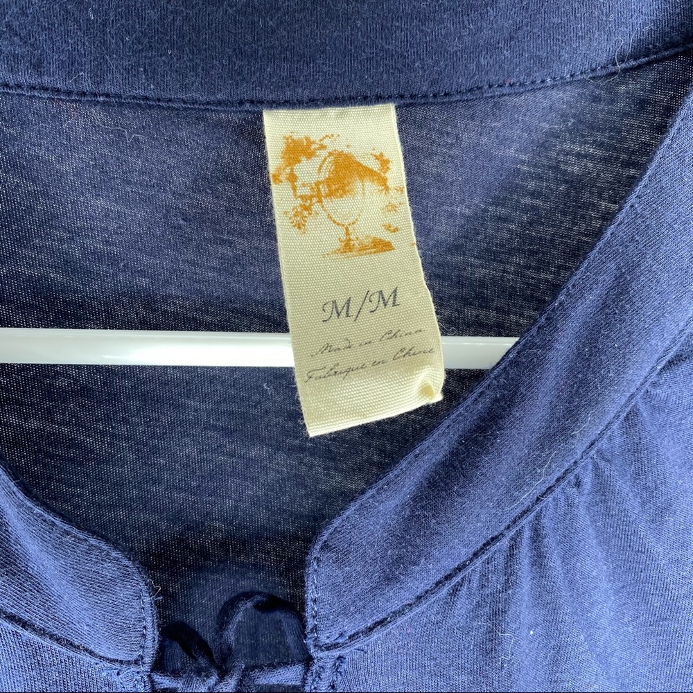 Anthropologie C. Keer Navy Blue Tank Tunic M - Picture 4 of 4